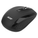 Acer Ergonomic Wireless mouse MX202, Black