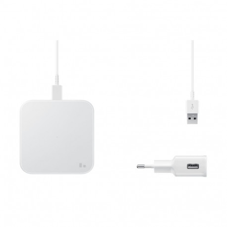 Samsung Wireless Charger Pad/Travel Charger White