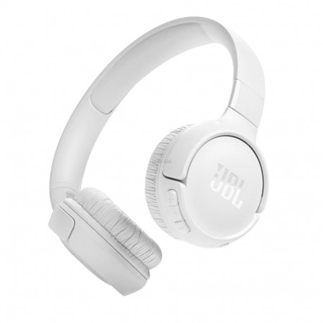 JBL juhtmevabad kõrvapealsed kõrvaklapid Tune 520BT, valge