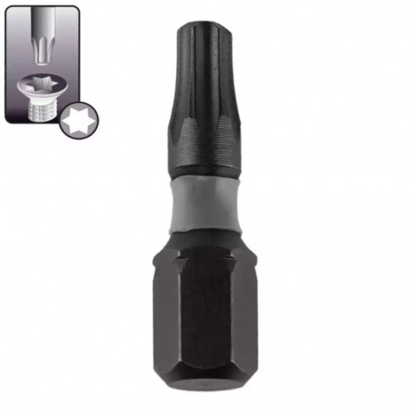 Löökkruvikeerajaotsikud Torx T27x25mm, 2 tk blisterpakendis