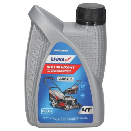 Neljataktilise mootoriga muruniiduki õli 0.6l SG/CD-30