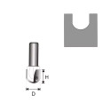 U-soonefrees t8 d6,35 h15,5 r3,17mm