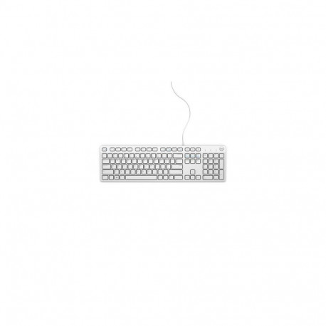 DELL KB216 keyboard Universal USB QWERTY Nordic White