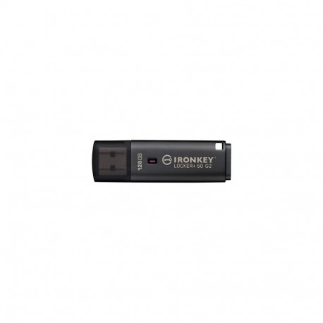 Kingston Technology IronKey 128GB Locker Plus 50 G2, FIPS 197, AES-256