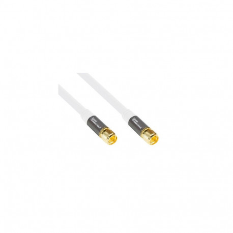 Alcasa GC-M2085 coaxial cable 5 m F White