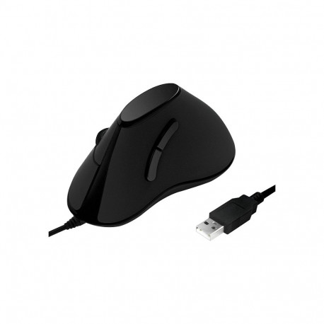 Logilink ergonoomiline vertikaalne hiir 5 nuppu 1000dpi, must