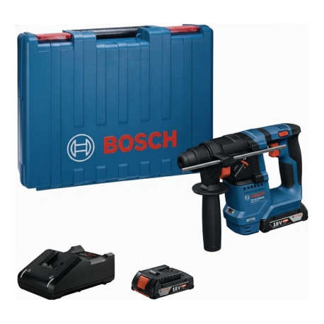 "Powertools Akku-Bohrhammer GBH 18V-18 Professional, 18Volt (blau/schwarz, 2x Li-Ionen Akku 2,0Ah, K