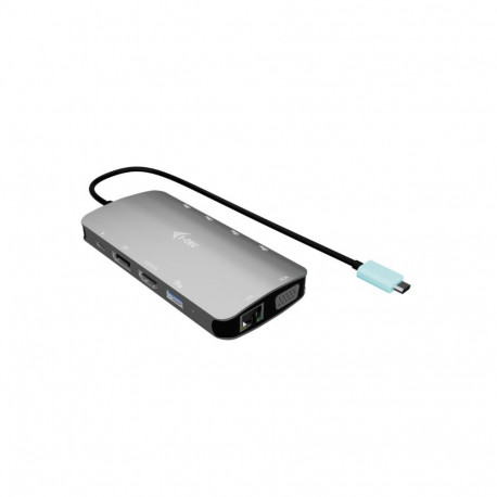 USB-C Meatl Nano 3x Display DP HDMI Docking Station Power Delivery 100 W