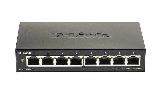 D-Link switch Smart DGS-1100-08V2 8xGE