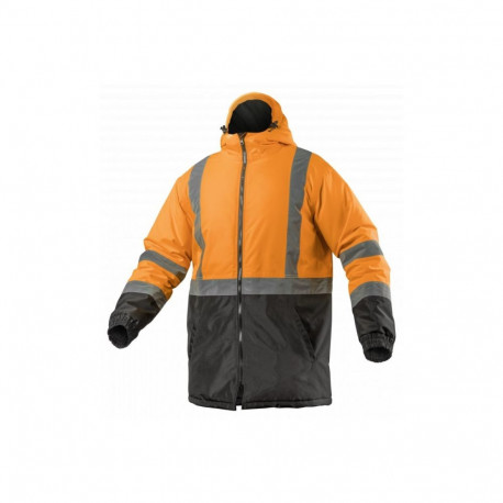 Augstas redzamības jaka HOGERT HT5K346-3XL, oranža 3XL