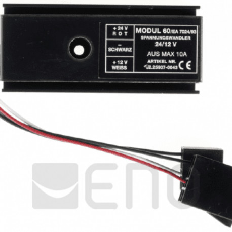 Pioneer 24/12V Konverter LKW Spannungswandler m. ISO