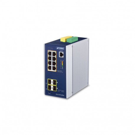 Switch: 8 x 10/100/1000Mbps PoE+, 2 x SFP, 2 x SFP 1G/2.5G, 1 x RJ-45 console, Layer 2/4