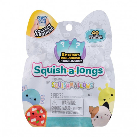 SQUISHMALLOWS SQUISH-A-LONGS blind 2-pack, 2,5 cm