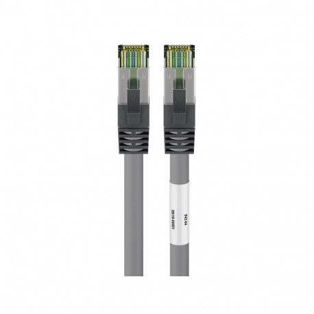 Goobay CAT 8.1 Patch Cord, S/FTP (PiMF), grey 1 m