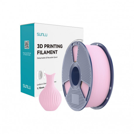 3D Printing Filament - Sunlu PLA Classic 1.75 mm Matte Finish Sakura Pink