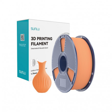 3D Printing Filament - Sunlu PLA Classic 1.75 mm, Print Speed Up To 600 mm/s, Sunny Orange