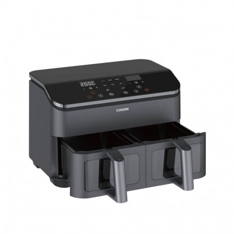 Air Fryer - COSORI Dual Basket Chef Edition 8.5L, 230°C, 8 Cooking Programs Black