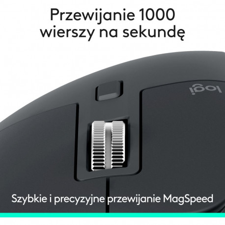Logitech MX Master 3S, grafiit