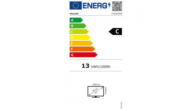 Philips 27E2N2500 - 120 Hz | QHD | IPS | 27-tolline