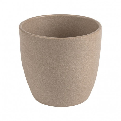 CERAMIC POT EMI D18 SEPIA