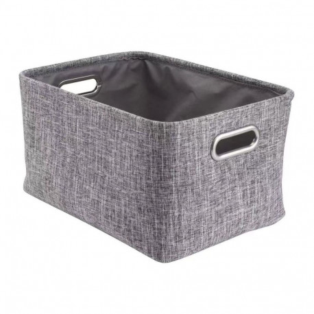 STORAGE BOX DOMOLETTI 26X36X20CM GRAY