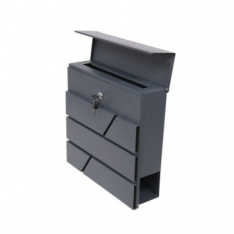 MAIL BOX PW-612-6 371X105X362MM STEEL