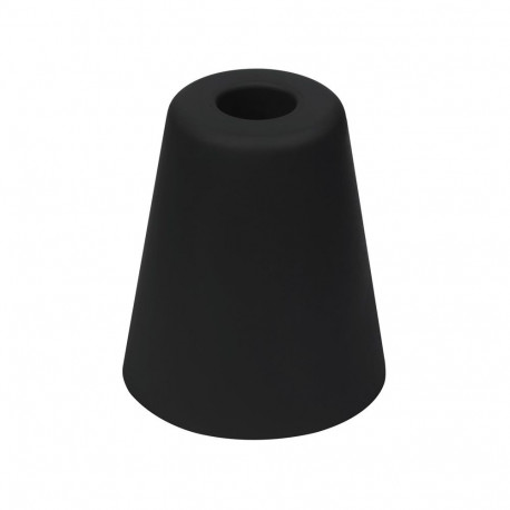 DOOR STOP 80S 70X80MM BLACK 1PCS