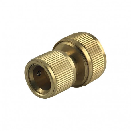 HOSE QUICK CONNECTOR BRASS 1/2 HAUSHALT