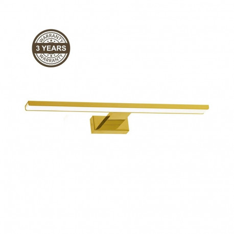 WALL LED LIGHT MIK 80CM 15W IP44 GOLD