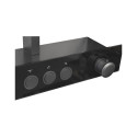 SHOWER SET DOMOLETTI METAL GREY