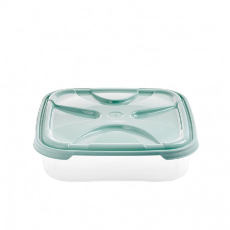 FOOD CONTAINER SQUARE NORDIC GREEN. 5.1L