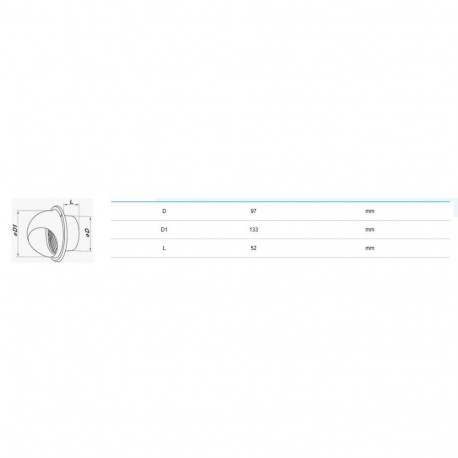 METAL HOODS MVM 102 BVS N