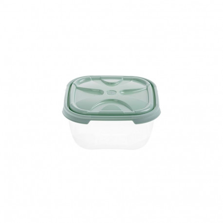 FOOD CONTAINER SQUARE NORDIC GREEN. 1.1L