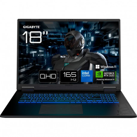 GigaByte GAMING A18 PRO DYJ (black, Intel Core? 7 240H, NVIDIA GeForce RTX 5080, 32 GB DDR5, 1 TB (1