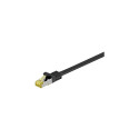 goobay Patch cable SFTP m.Cat7 black 7,50m - LSZH