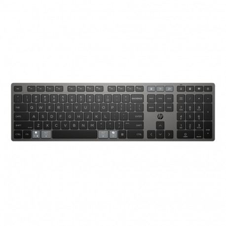 HP 725 Wireless Keyboard - Multi-Device, Dual-Mode, Programmable, Rechargeable - Nightfall Black, sp