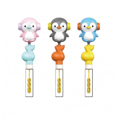 Koala Games G2661 Penguin Bubble Blower With Musical Cap (Random Color)