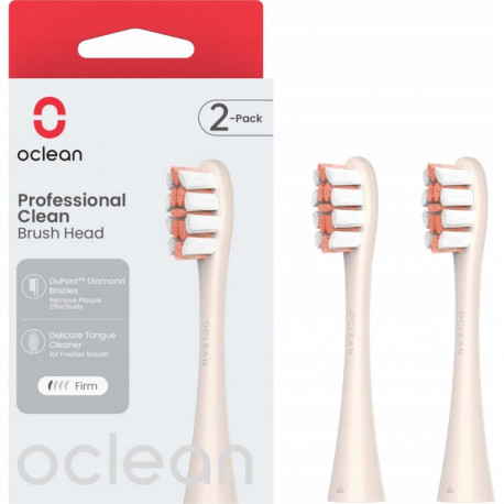 Oclean hambaharja otsikud X Pro Digital P1C8 katu eemaldamiseks 2tk, kuldne