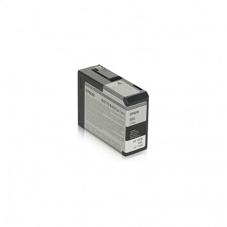 "Epson Tintenpatrone matte black T 580 80 ml T 58080N"
