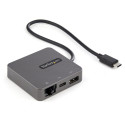 D StarTech USB-C mitmepordiline adapter