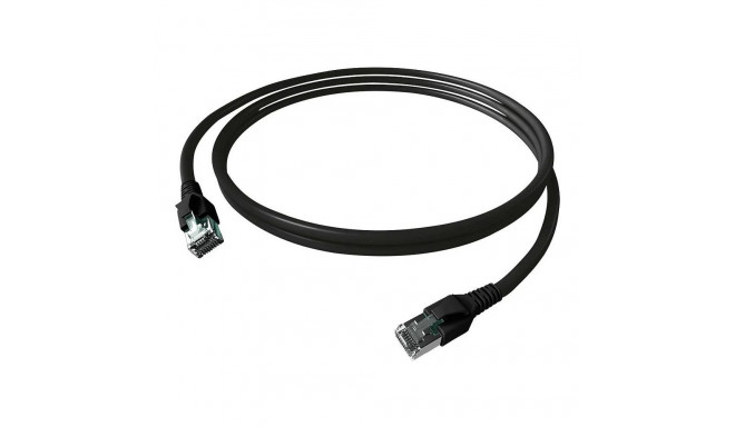 "EASYLAN FlexBoot Patchkabel Kat.6A S/FTP schwarz 2m"