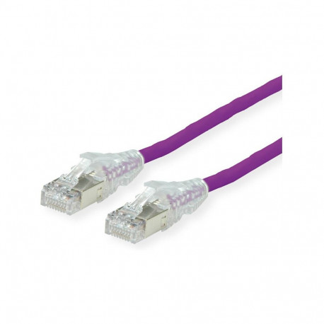 "DTWYLER Patchkabel Cat.6A (Class EA) S/FTP, CU 7702 flex LSOH, AMP v2, violett, 7,5 m"