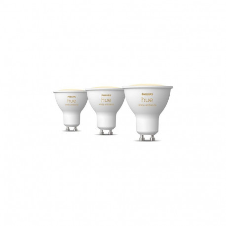 "Philips Hue White Ambiance GU10 Dreierpack 3x350lm"