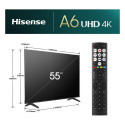 "Hisense 55A6N"