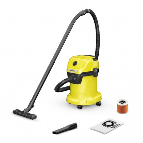Vacuum Cleaner|KARCHER|Input power 1000 W|Dust capacity 17 L|Drum vacuum|Cleaning type Dry&wet|Dust 