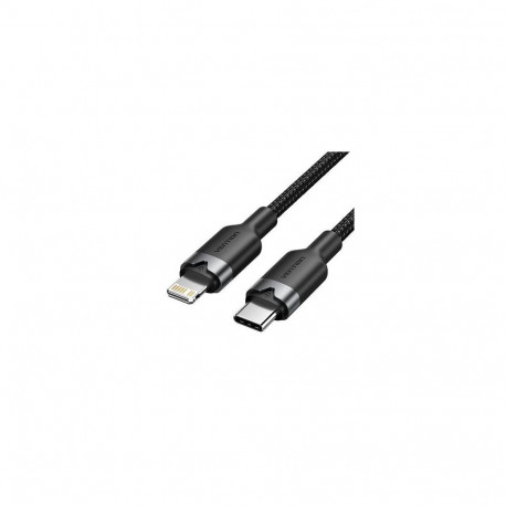 CABLE USB-C TO LIGHTNING/2M BLACK LALBH VENTION