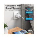CABLE USB2.0 TO MICRO-B/2M WHITE CTIWH VENTION