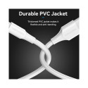 CABLE USB2.0 TO MICRO-B/2M WHITE CTIWH VENTION