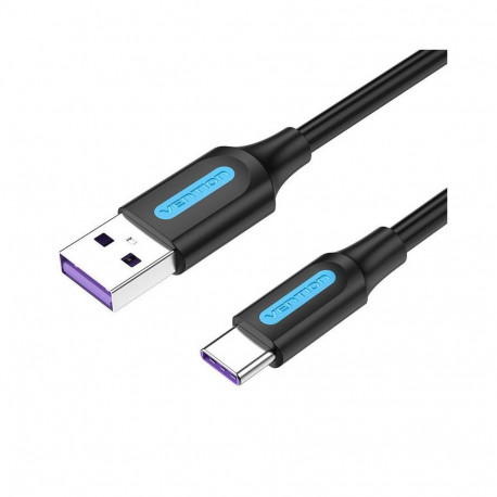 CABLE USB-C TO USB2.0/1.5M BLACK CORBG VENTION