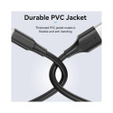 CABLE USB2.0 TO MICRO-B/2M BLACK CTIBH VENTION